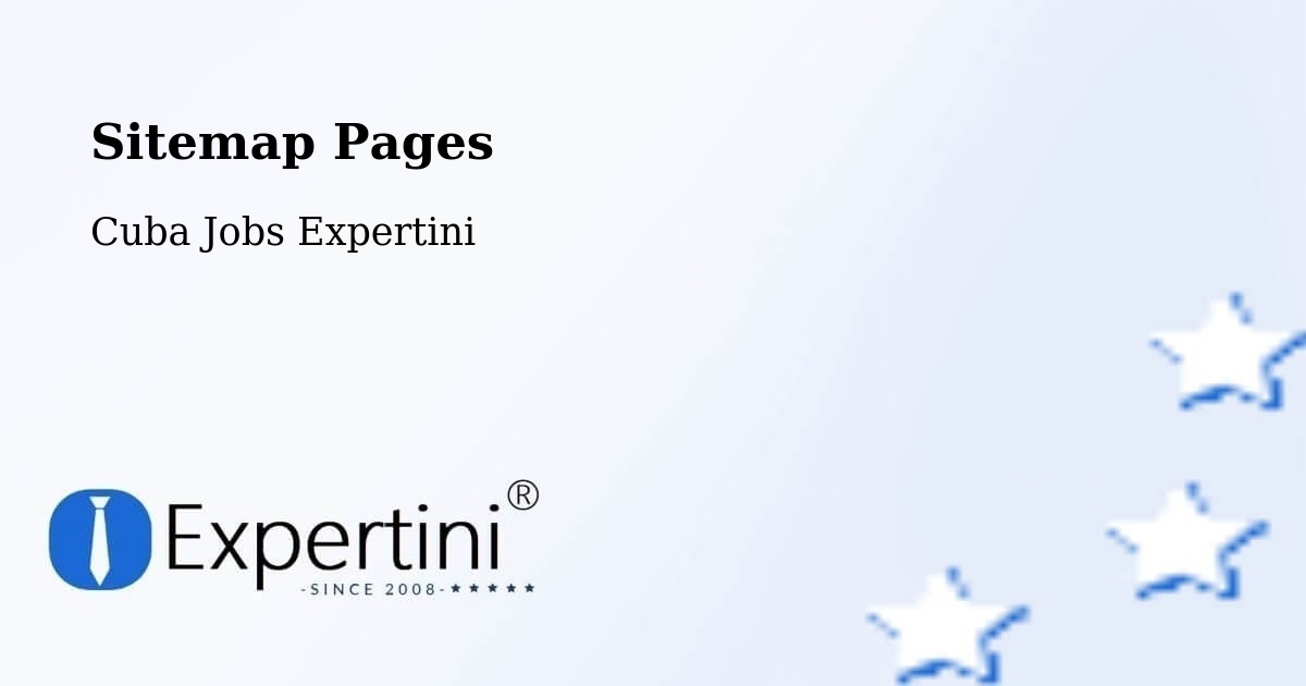 Sitemap Pages - Morón - Cuba Jobs Expertini