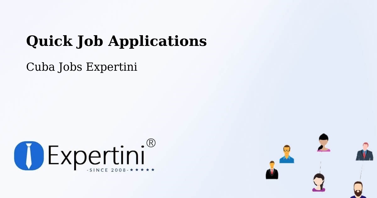 Quick Apply Feature – Morón - Cuba Jobs Expertini